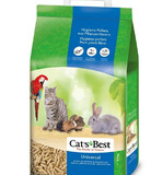 Cat`s Best Universal 7 л/4 кг древесный впитывающий наполнитель для кошачьих туалетов