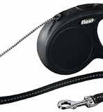 flexi рулетка New Classic S (до 15 кг) 5 м лента черная